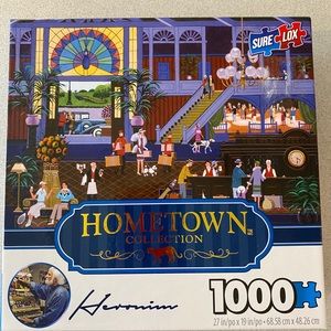 1,000 piece jigsaw puzzle
